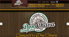 Desktop Screenshot of campestredonchava.com
